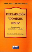 Portada de: Declaración "Dominus Iesus"