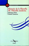 Portada de: Historia de la filosofía III
